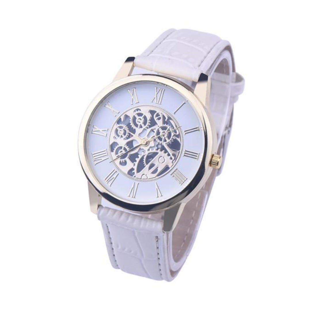 White designer hotsell watches