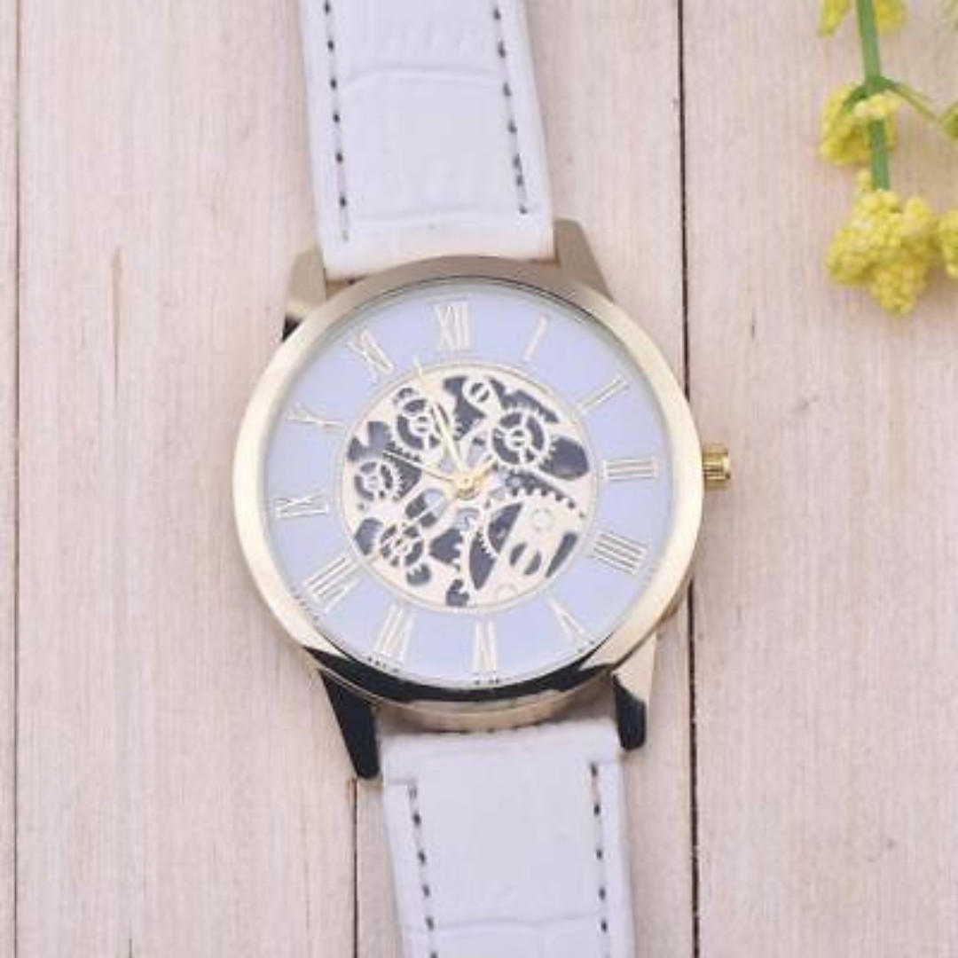 White designer clearance watches