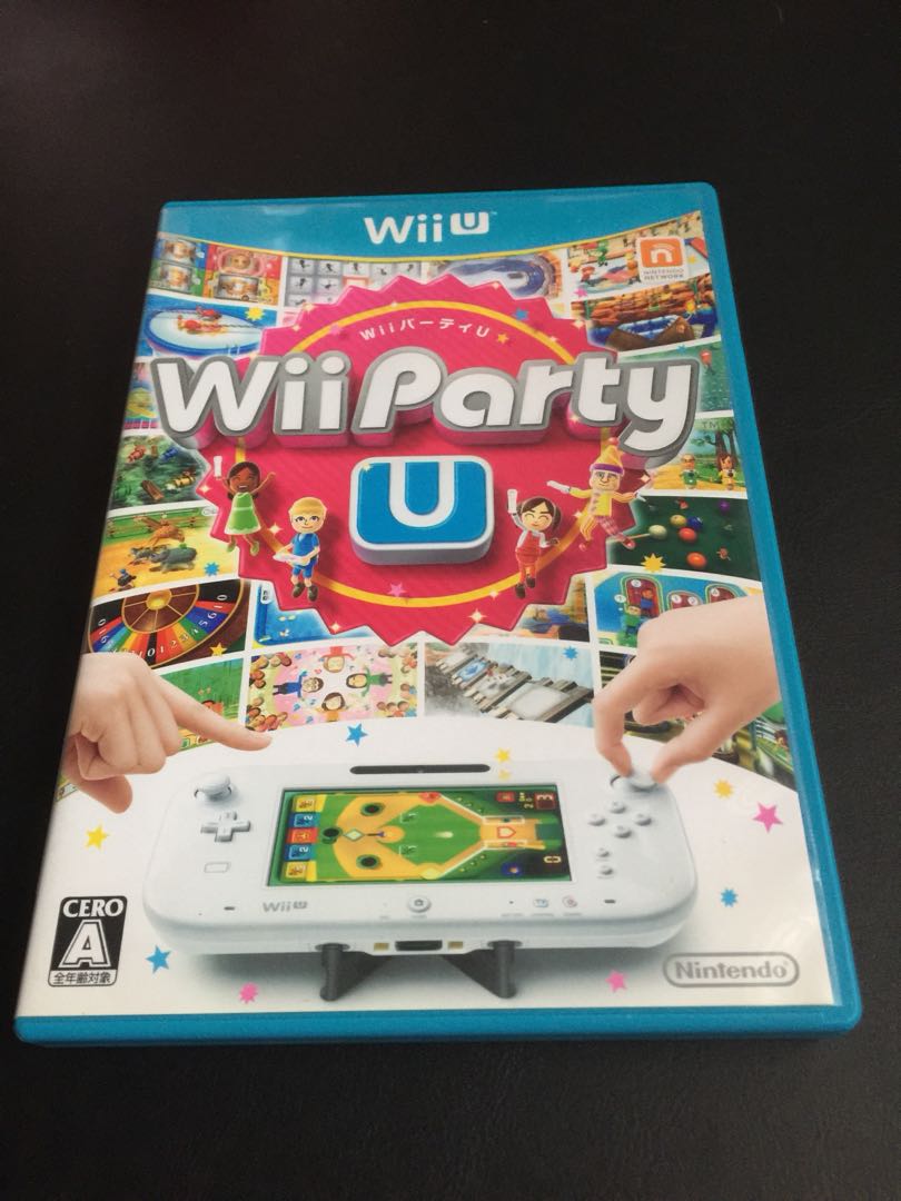 中古 日版wii Party U 遊戲機 遊戲機遊戲 Carousell