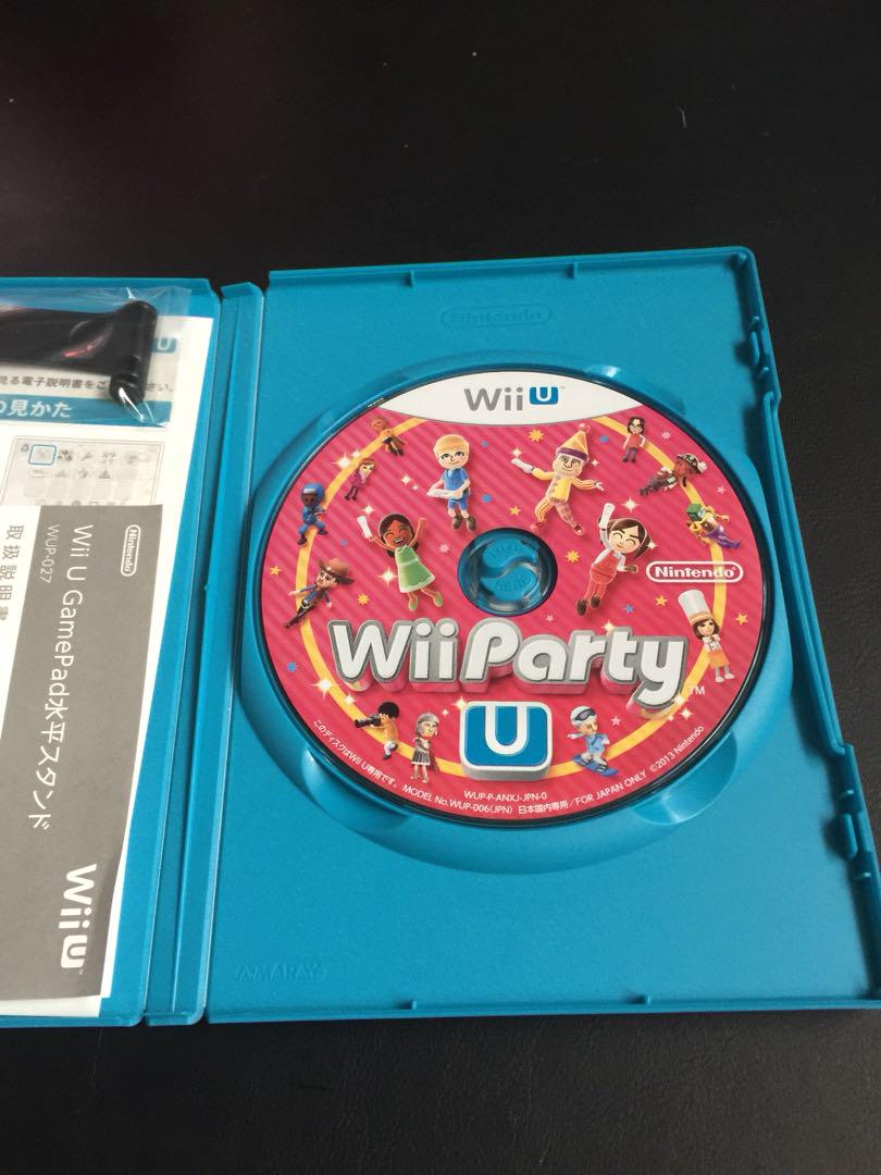 中古 日版wii Party U 遊戲機 遊戲機遊戲 Carousell