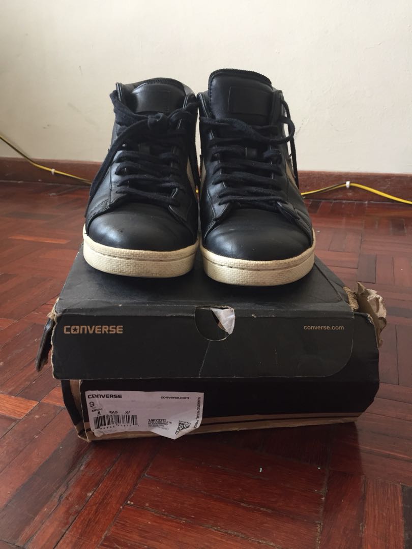 Converse pro leather deals trash talk