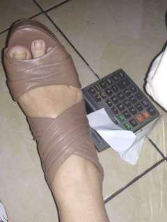 High heels genuine leather #Yuk jualan