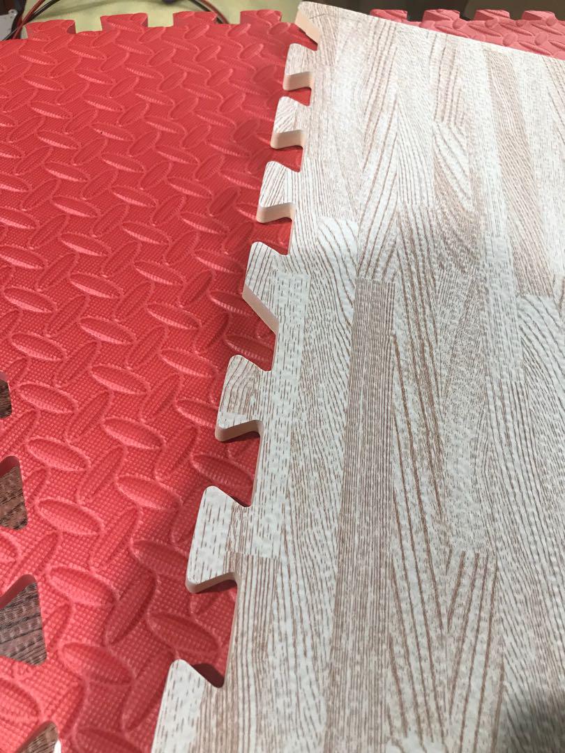 60cm x 60cm x 12mm puzzle play mat gym floor mat, Sports, Sports