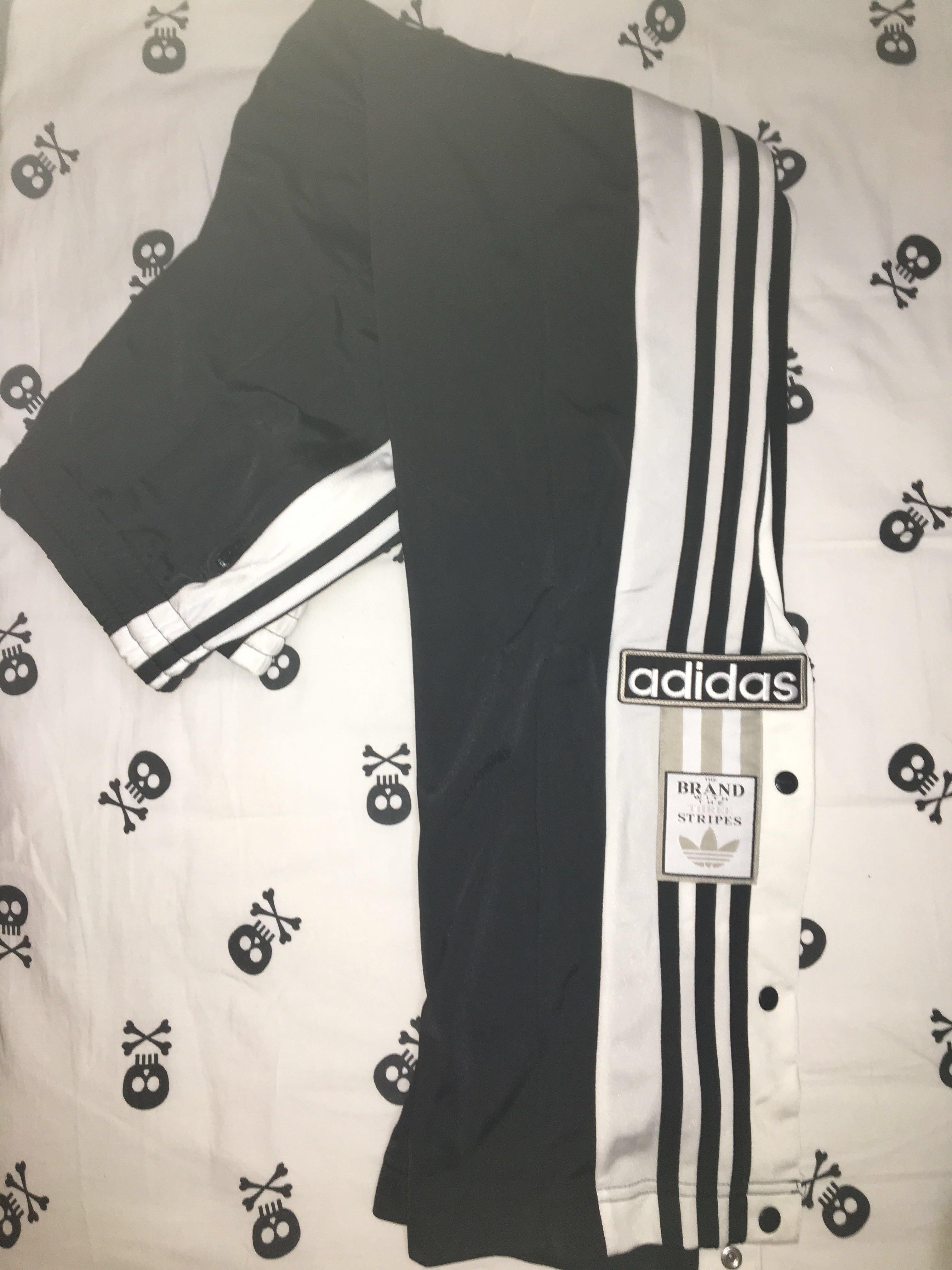 adidas originals button down track pants