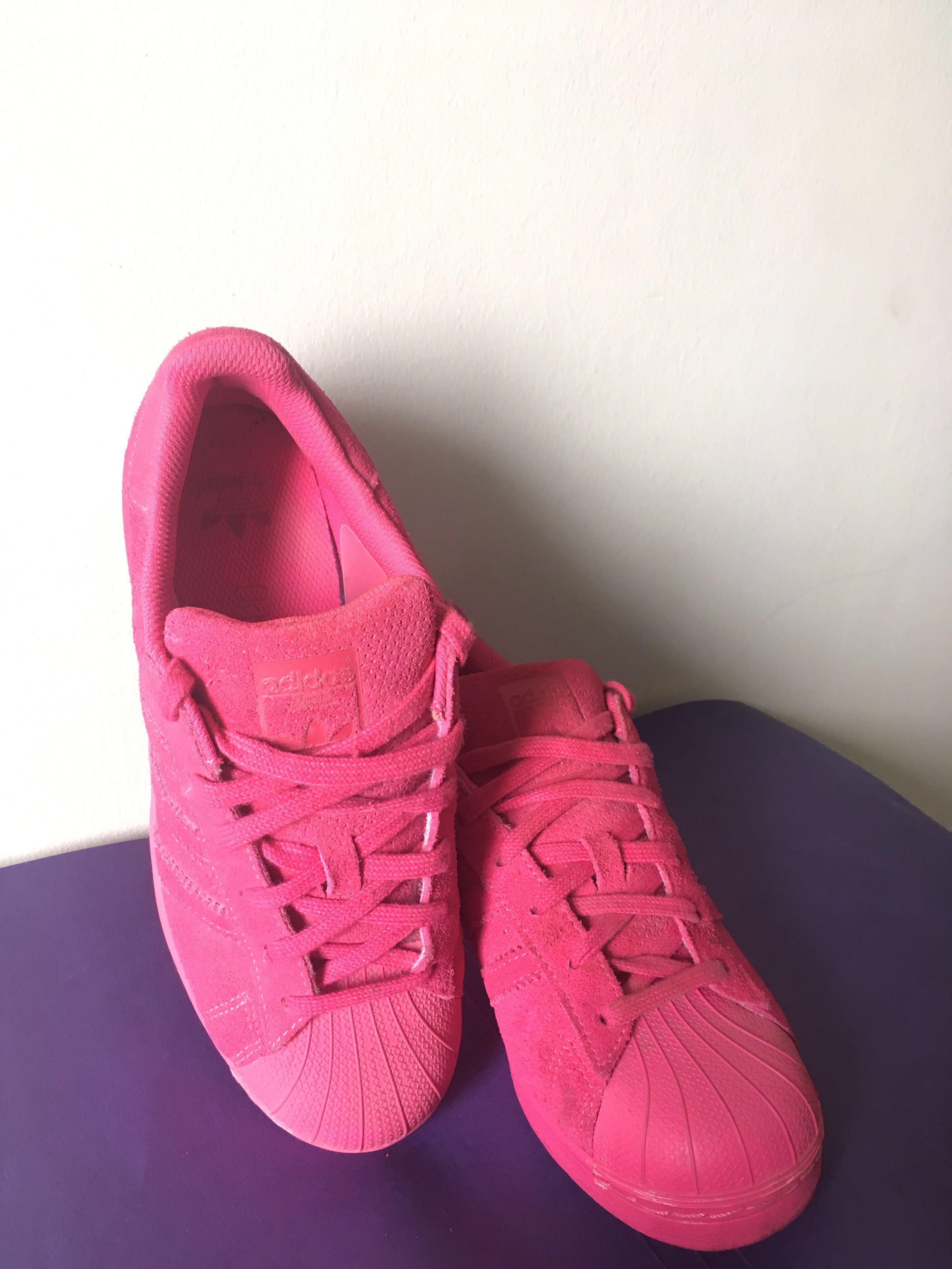 Hot pink store superstar adidas