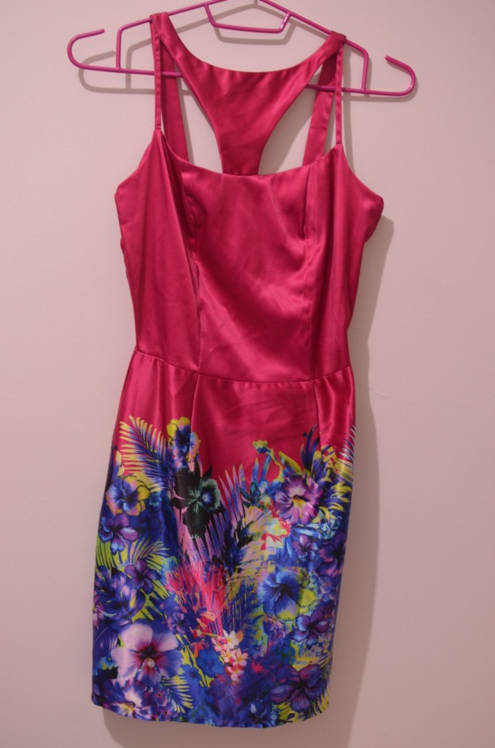 Fuschia Cocktail Dress