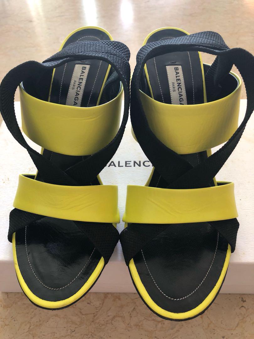 balenciaga strappy heels