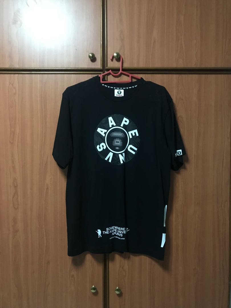 EU APE S/S TEE / BLK