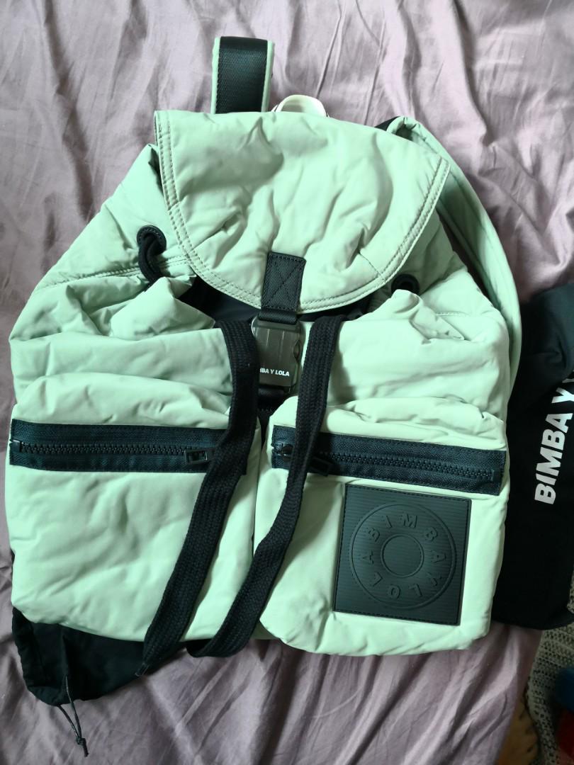 bimba y lola puffy backpack