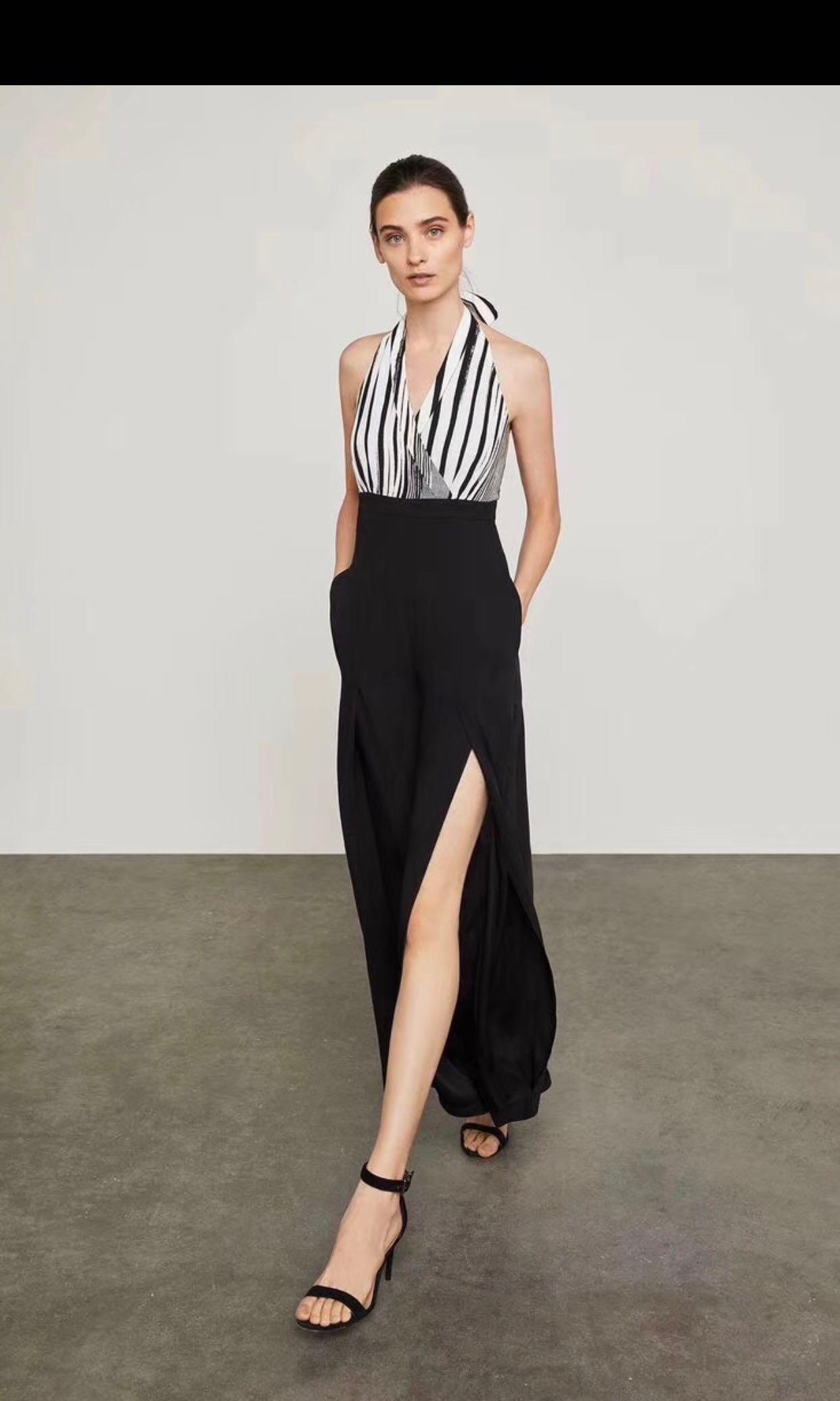 Bcbg halter jumpsuit sales