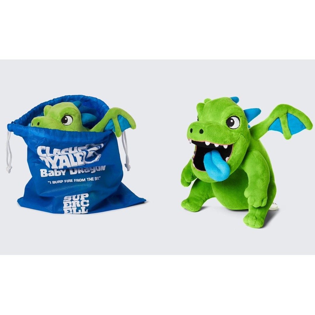 Supercell Clash Royale Baby Dragon Figure Blue