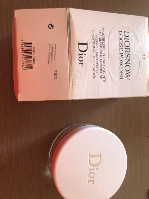 Diorsnow loose powder outlet