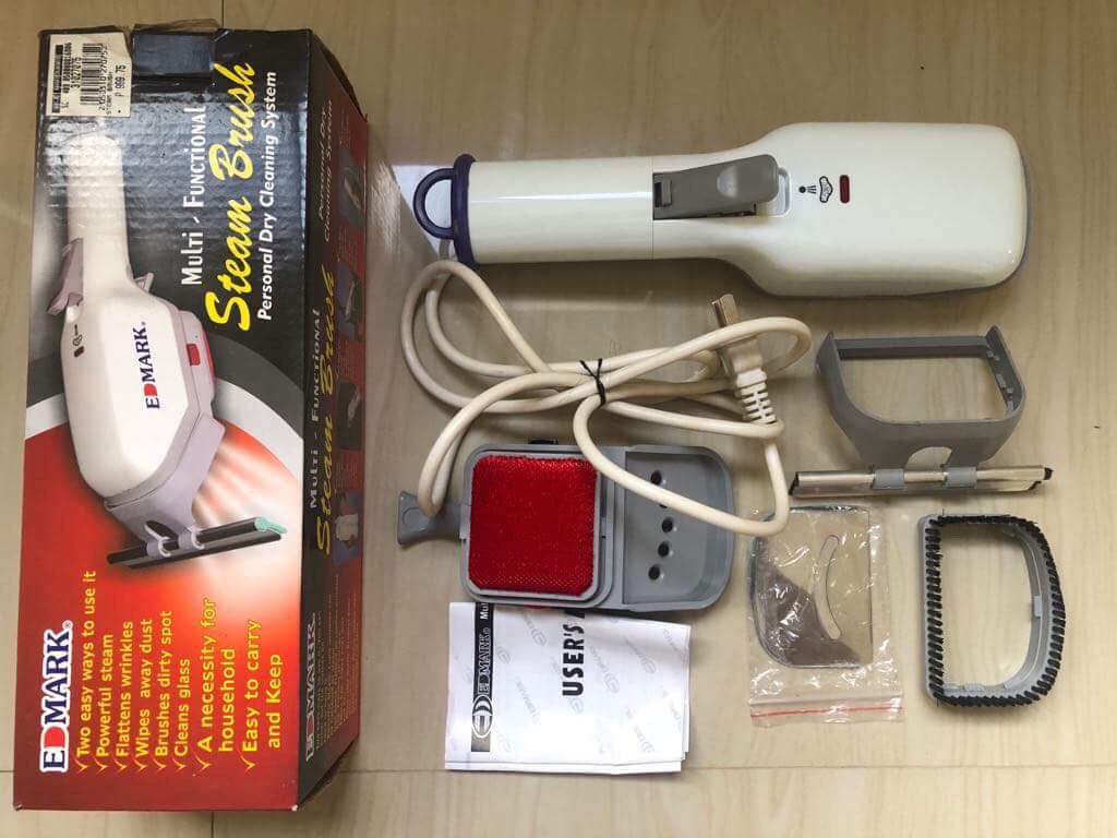 Edmark Multifunctional steam brush, TV & Home Appliances, Irons
