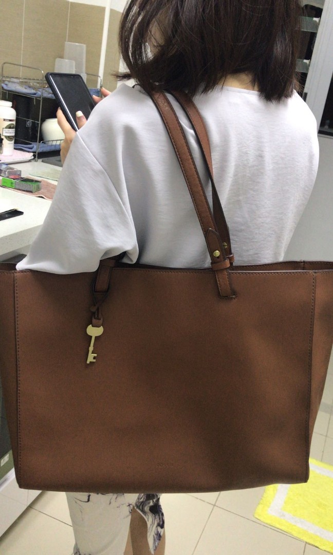 Fossil rachel work tote clearance