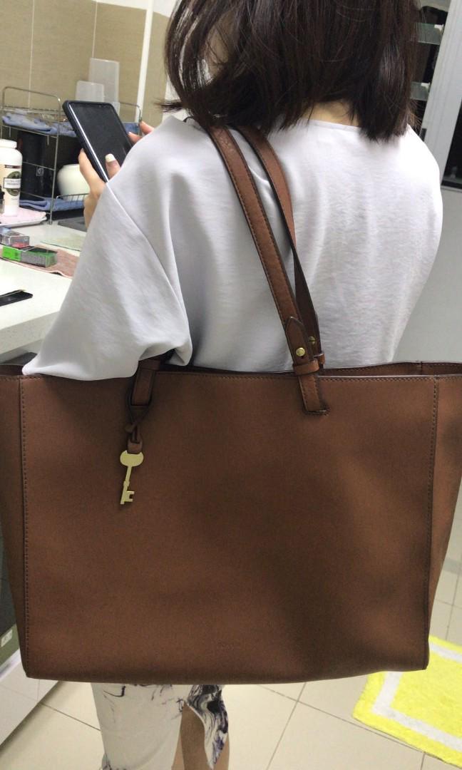 Fossil work 2025 tote