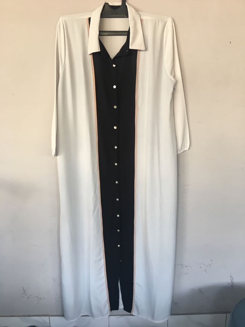 Gamis Hitam Putih - Gambar Islami