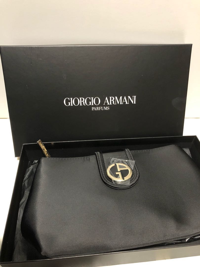 giorgio armani makeup bag