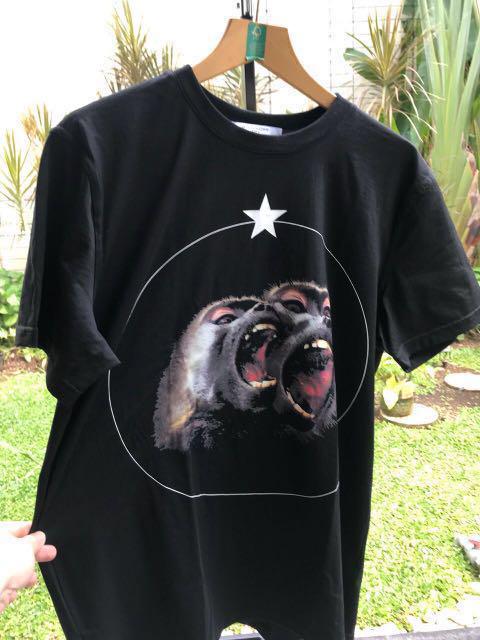 Givenchy monkey brothers cuban fit T 