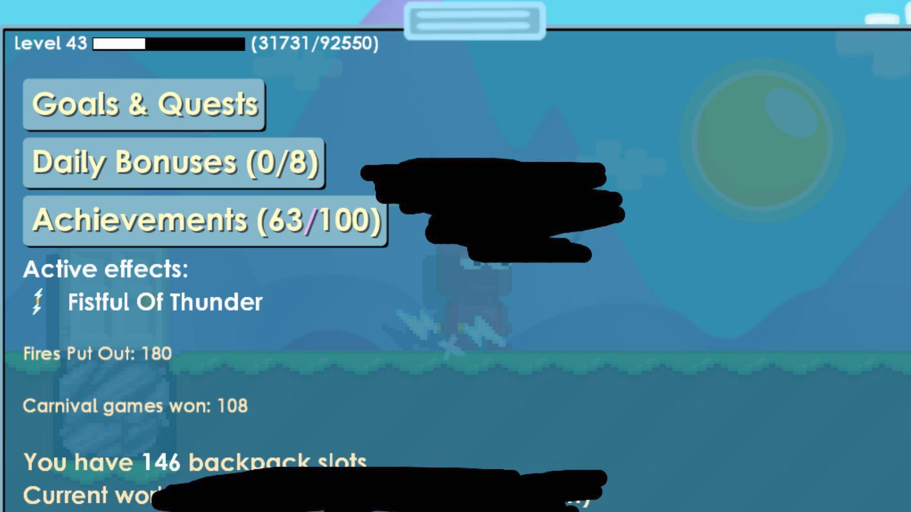 Growtopia account with Zeus lightning bolt, Video Gaming, Gaming