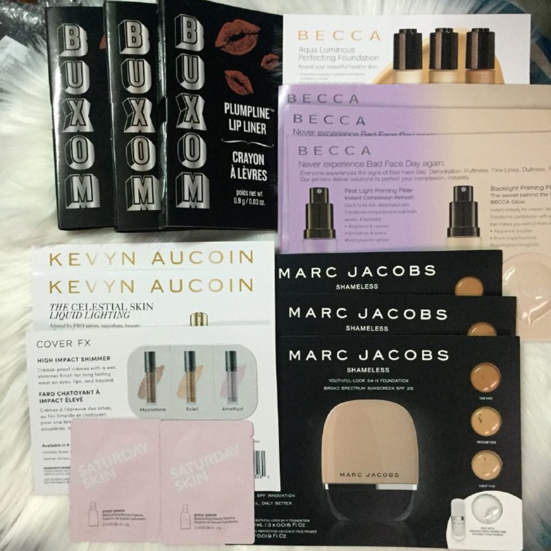 High End Makeup Samples Health Beauty Makeup On Carousell
