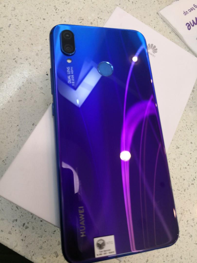 Huawei Nova 3i Iris Purple NTC Complete set, Mobile Phones & Gadgets