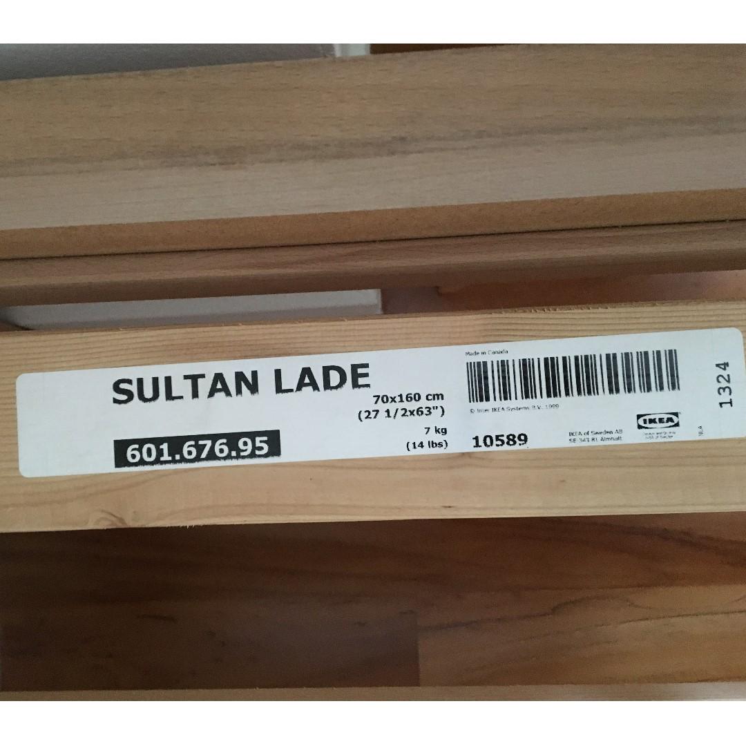 Ikea Single Bedframe (Sultan Lade), Furniture & Home Living, Furniture