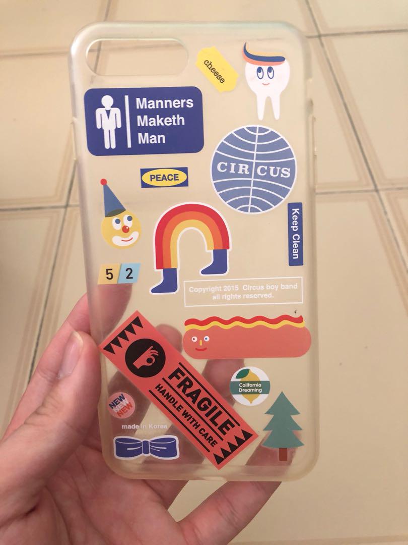 Iphone 7 Plus casing (Category: Cases & Sleeves) located in Singapore. Submitted by kb922 (Listing ID 185933902, Image 1). Description: Bought in Seoul for 15,000 Krw equivalent to about 19 SGD Condition:7.5/10 Very special design and eye catching Letting go at $12 very reasonable No lowball, no nego, price fixed Interested, pls PM. .