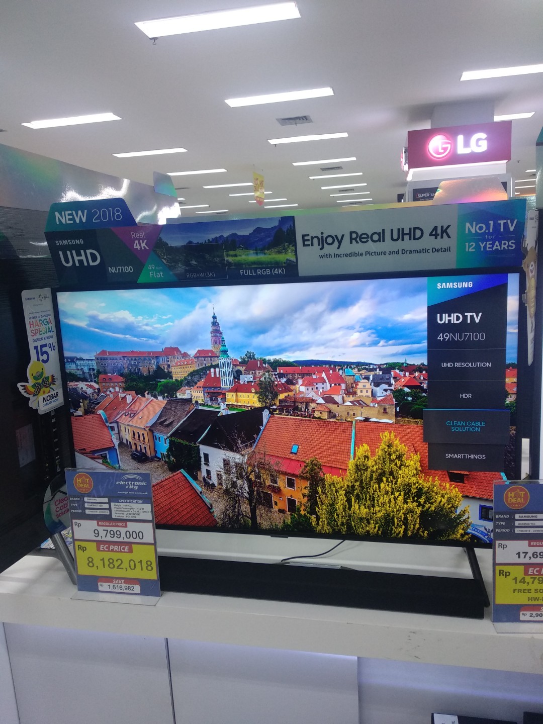 led tv samsung 49 inchi new smart tv 4k bisa cicilan tanpa kartu kredit