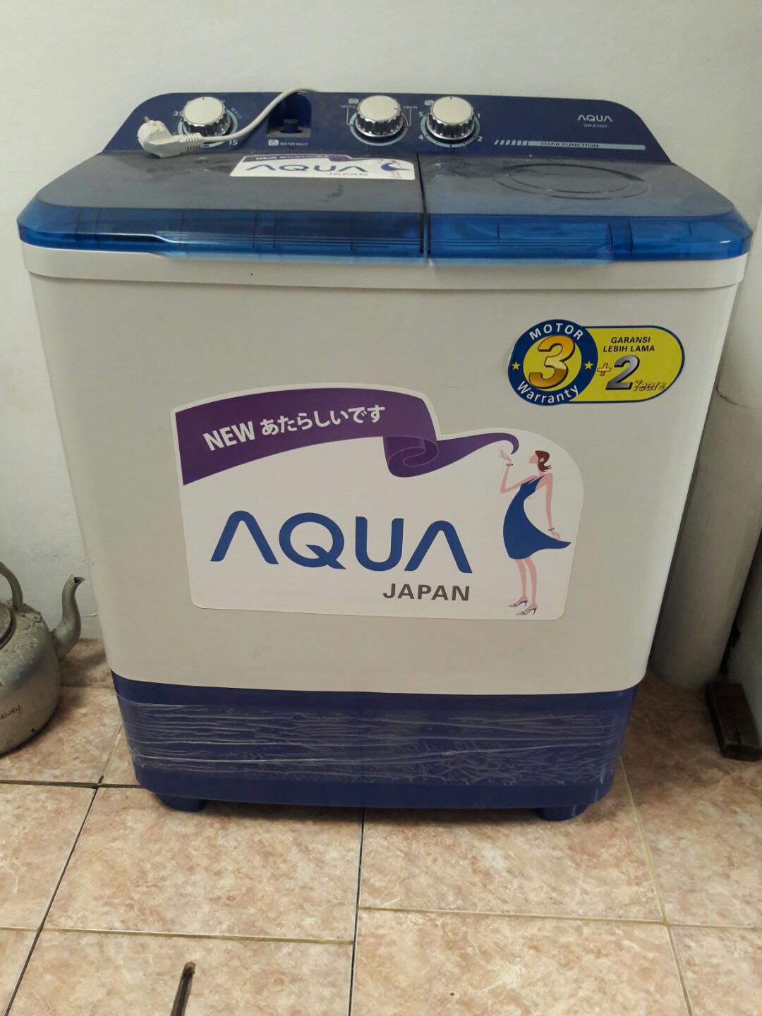 Mesin Cuci Aqua Qw 870xt Second Elektronik Lainnya Di Carousell