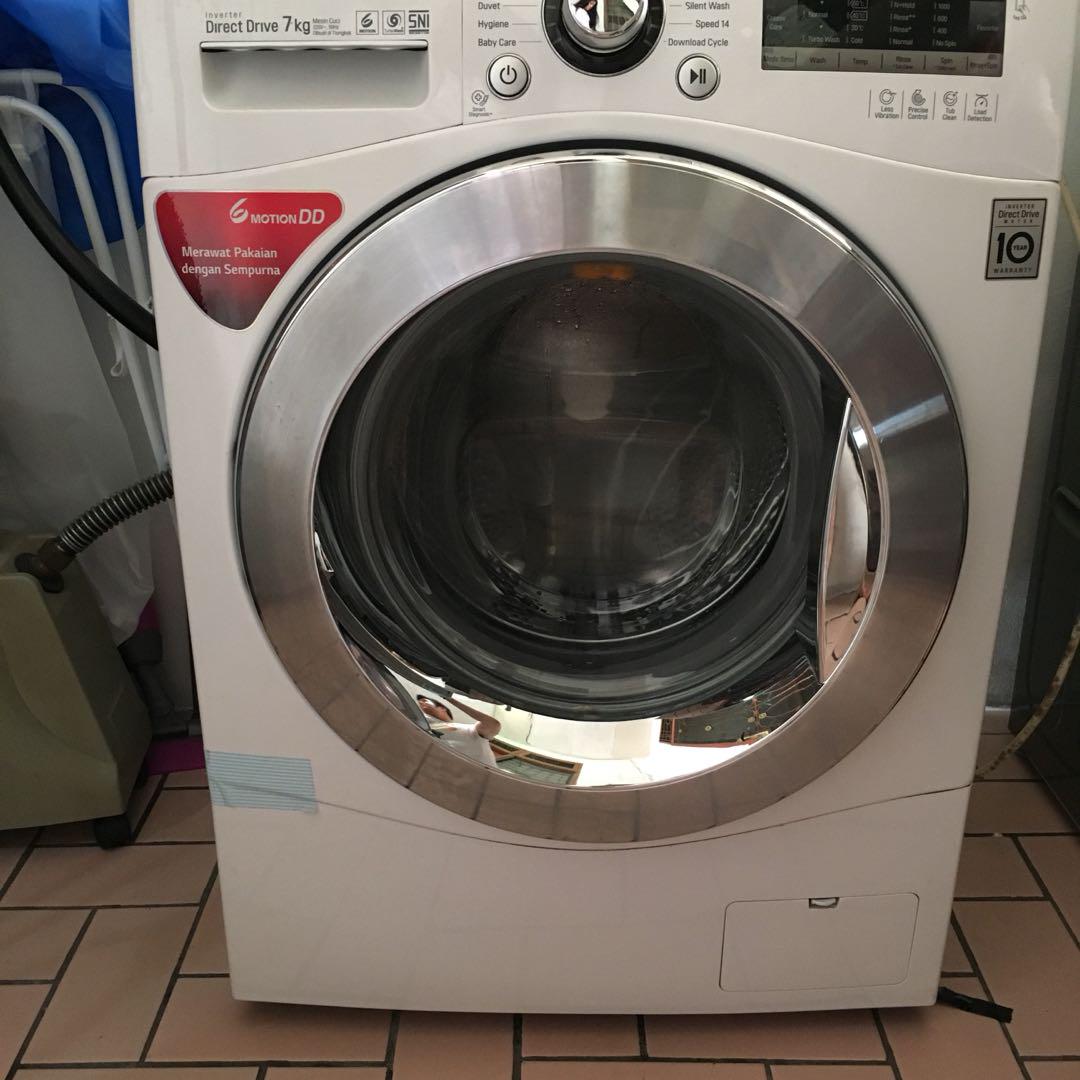 Mesin Cuci Lg Motion Dd Perabotan Rumah Di Carousell