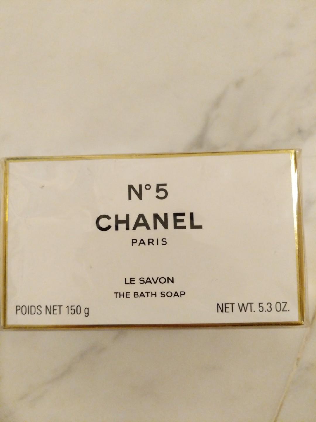 New Authentic Chanel No 5 Le Savon Bath Soap 150gr, Beauty & Personal Care,  Bath & Body, Bath on Carousell