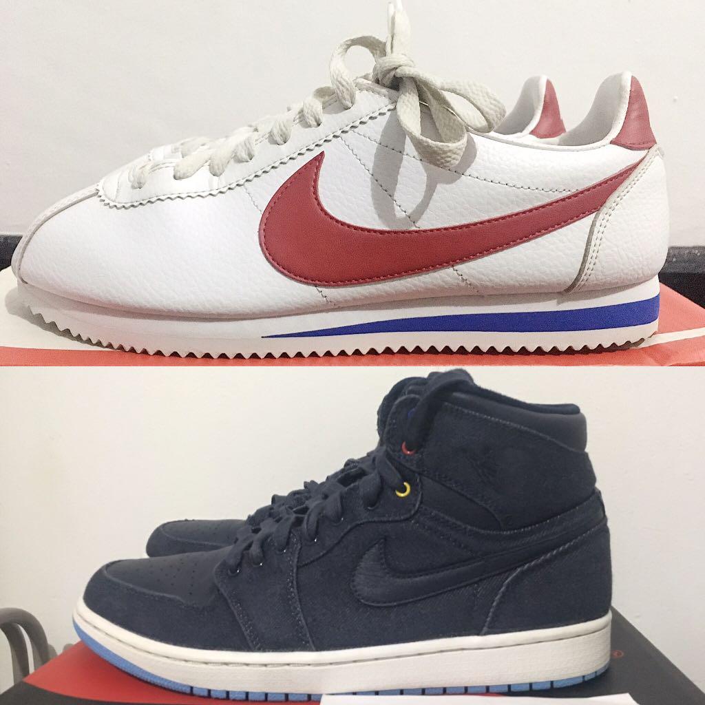Nike Cortez / Jordan 1 Pack (5k for 2 Shoes) not Kobe NMD Presto Lebron  Fila, Men's Fashion, Footwear, Sneakers on Carousell