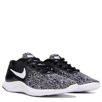 nike flex contact black and white