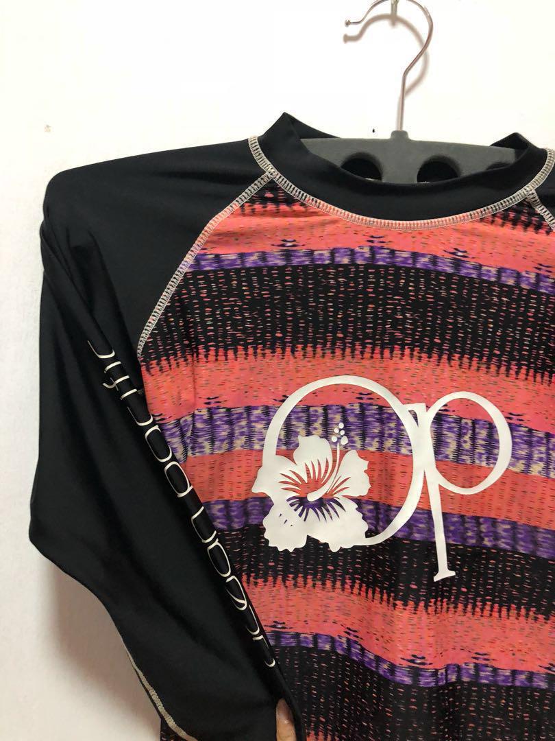 Ocean Pacific Rashguard (Category: Rash guard) located in Quezon City. Submitted by anjdes (Listing ID 180093891, Image 2). Description: -no flaws -best fits XS-S frames #sweldosale9.