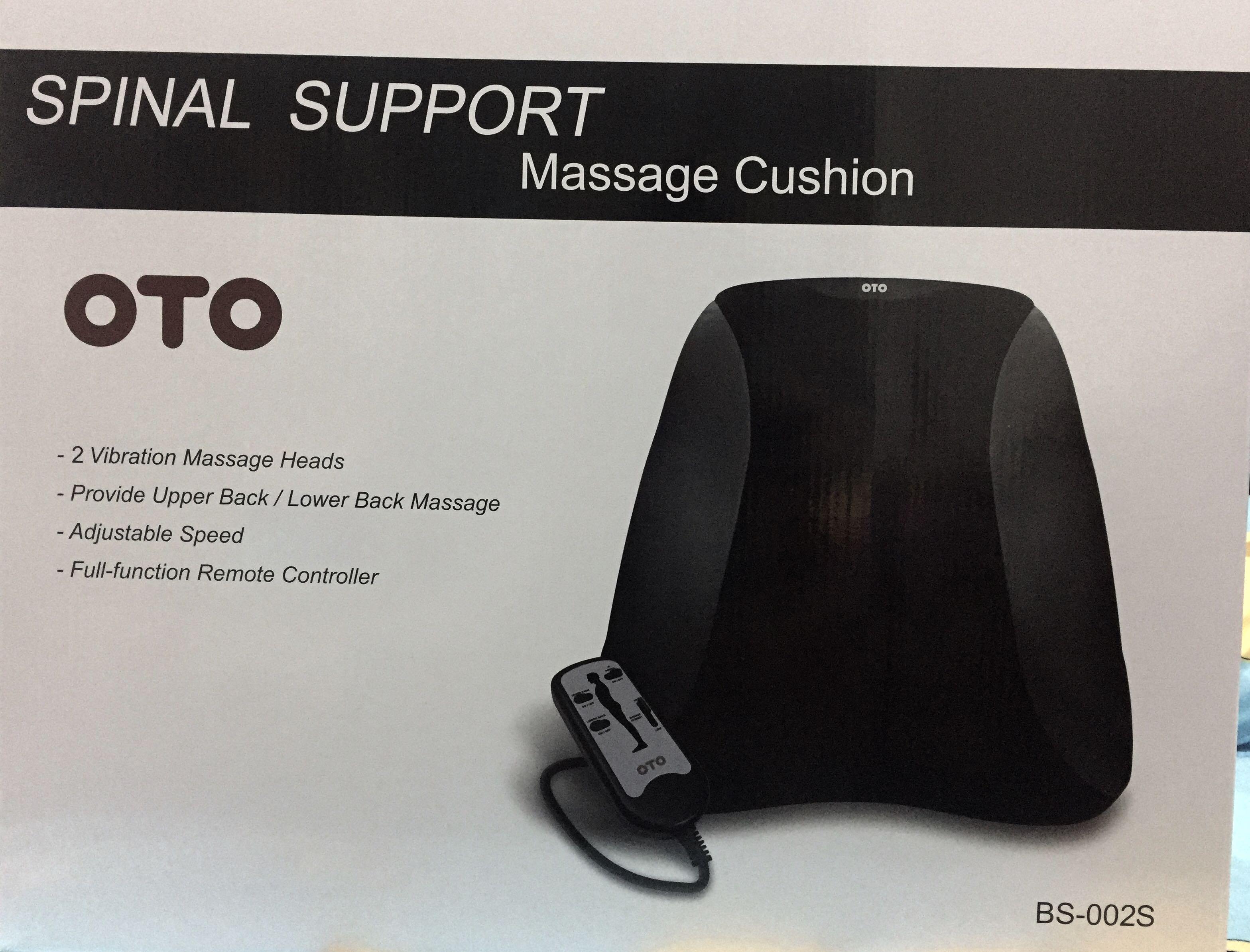 OTO Spinal Support Massage Cushion, Health & Nutrition, Massage Devices