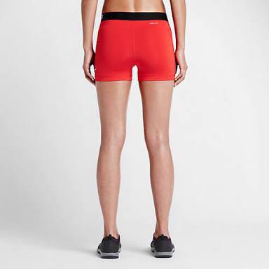 Red Nike pro shorts, Women's Fashion 