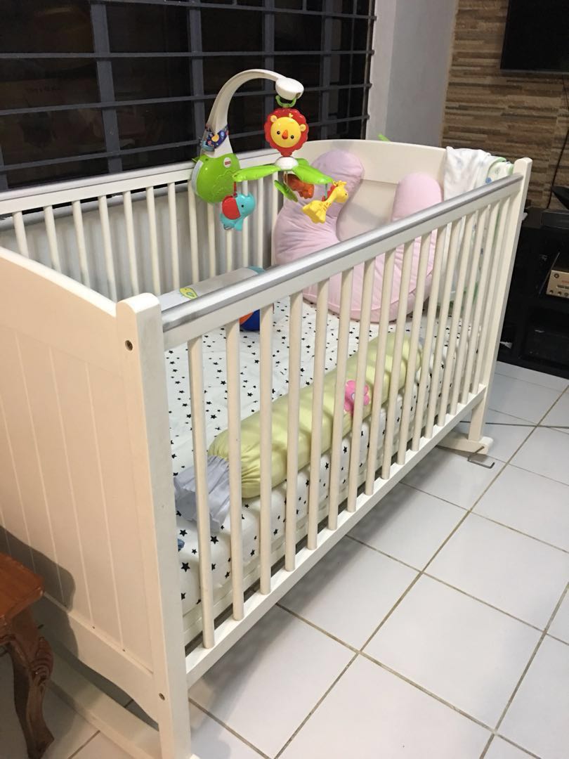Dwelling wooden on sale crib