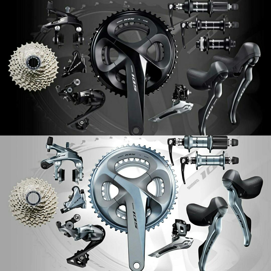 105 silver groupset sales
