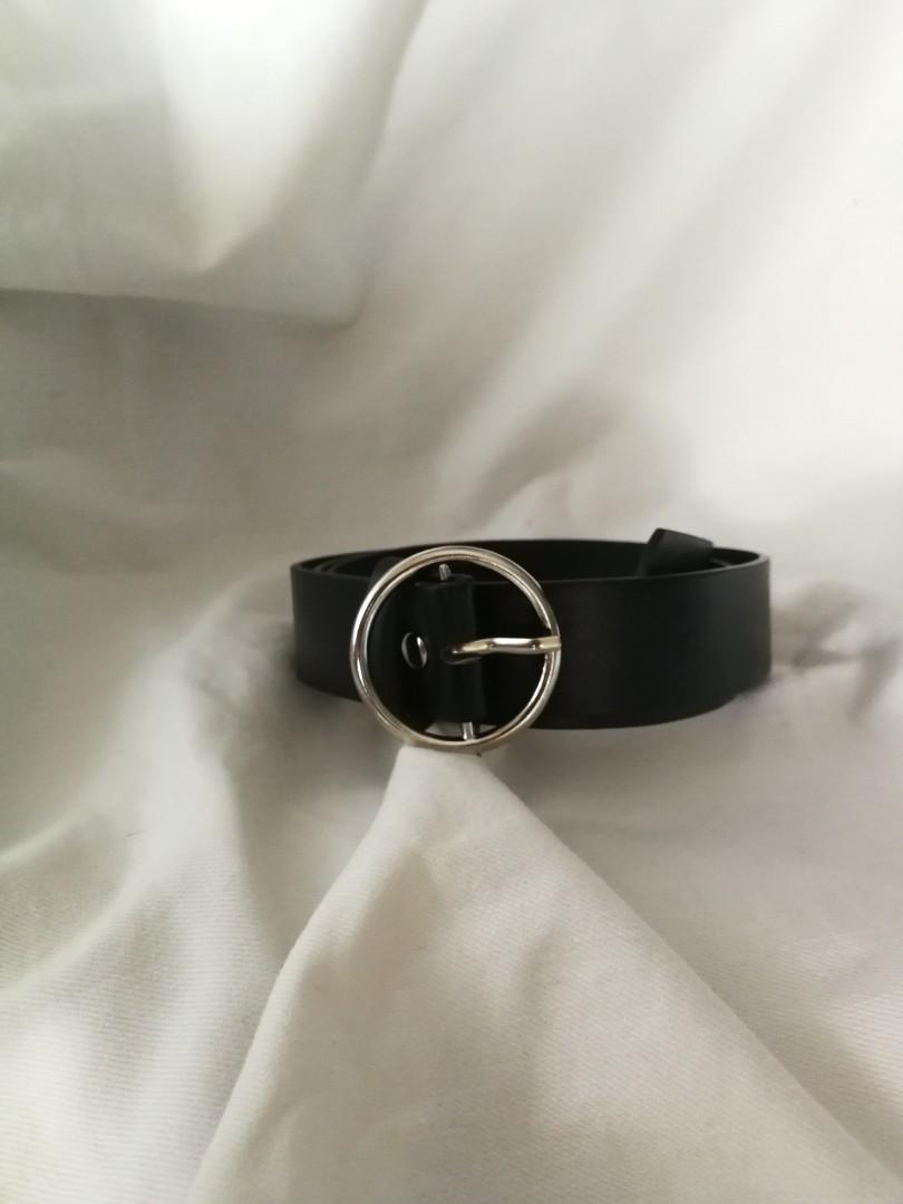 Silver Round Buckle Belt (Category: Belts) located in Makati City. Submitted by chic1221 (Listing ID 185918719, Image 2). Description: NO MORE HAGGLING PLEASE.
