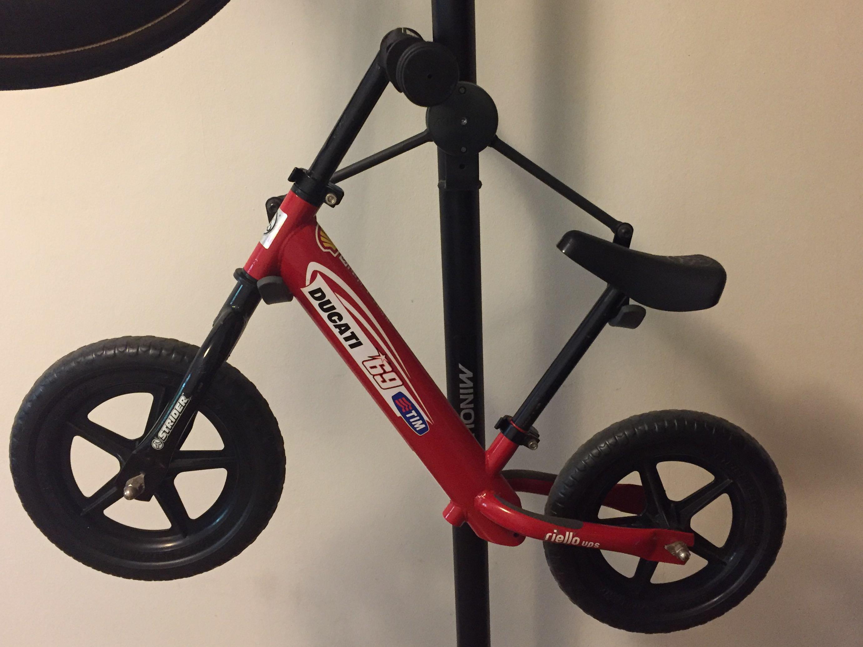 Strider Ducati No Pedal Balance Bike Sports Equipment Bicycles