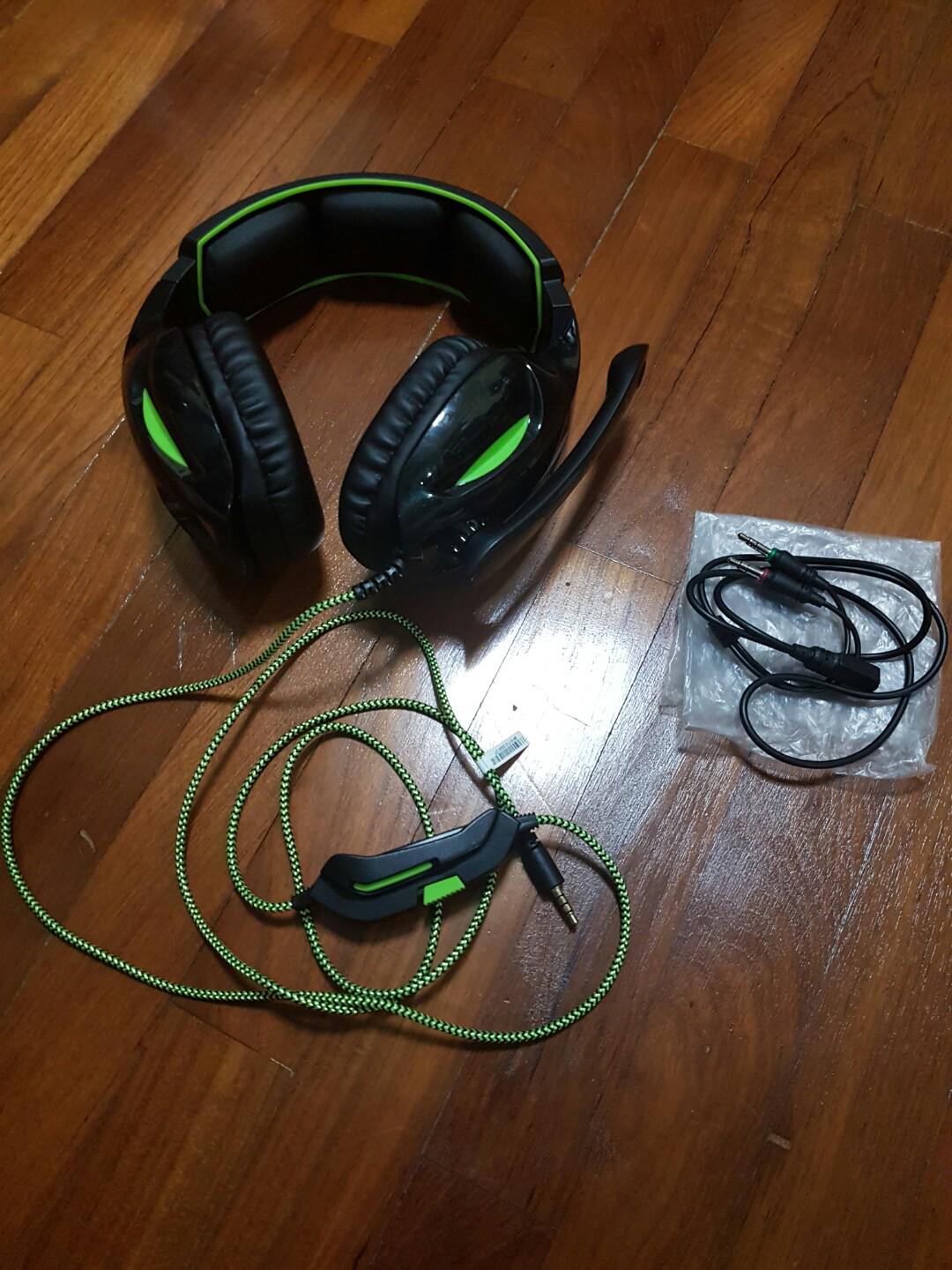Supsoo G813 Gaming Headset Headphone Audio Headphones Headsets on Carousell