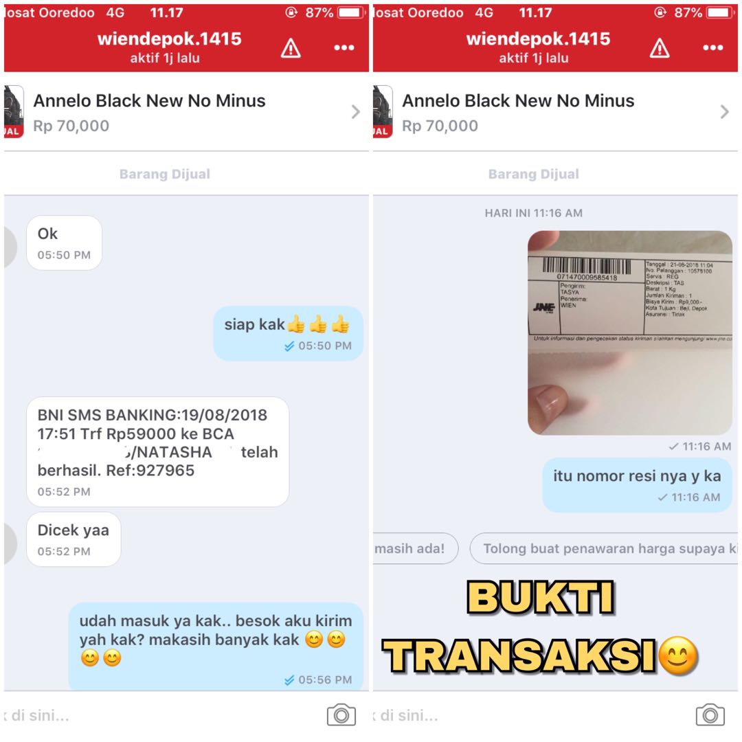 Bukti Sms Banking Bca Iisqu