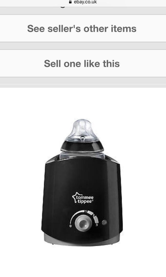 tommee tippee electric bottle warmer