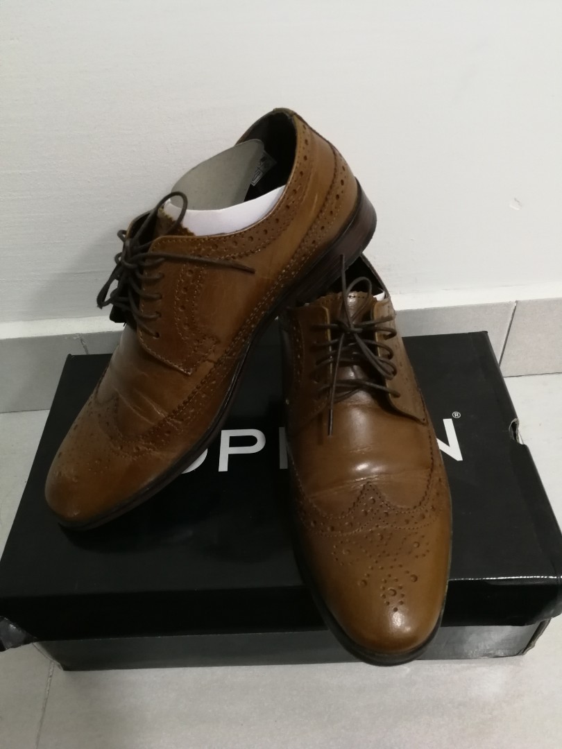 Topman brogue boots sales