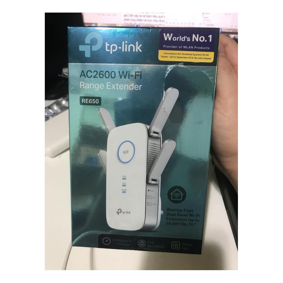 Re650 Ac2600 Wi Fi Range Extender Ac1900 Wi Fi Range Extender User Manual Re500 Tp Link Technologies