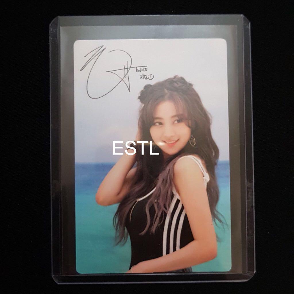 Twice Jihyo Dance The Night Away Official Broadcast Card Hobbies Toys Memorabilia Collectibles Fan Merchandise On Carousell