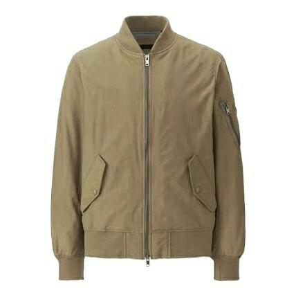 Uniqlo Bomber Jacket Fesyen Pria Pakaian Di Carousell