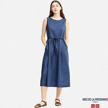 uniqlo denim dress