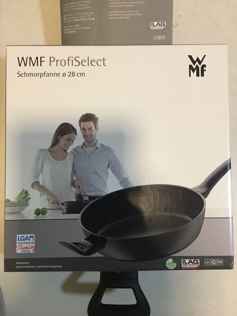 WMF Professional Resist Casserole & Frying Pan 28cm - Multi-Layer Non-Stick, Induction Suitable, Oven Safe