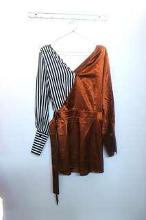 Stripe Gold Blouse